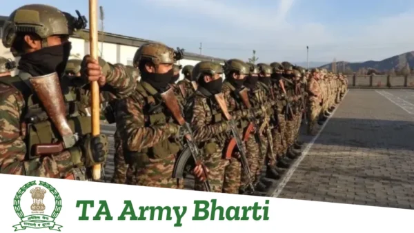 TA Army Bharti 2025: Territorial Army Recruitment